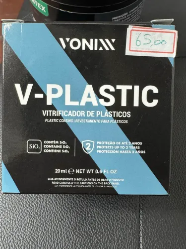 Vonixx v-plastic vitrificador de plástico 20ml na oferta só 59,99