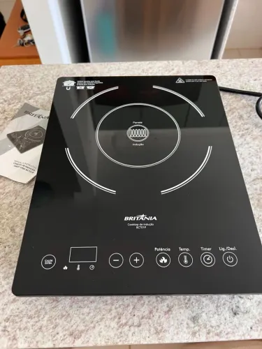 Cooktop de Indução Britânia BCT01P - 1 Boca