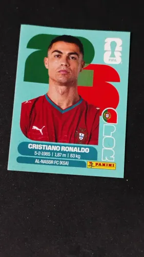 Figurinha do Cristiano Ronaldo