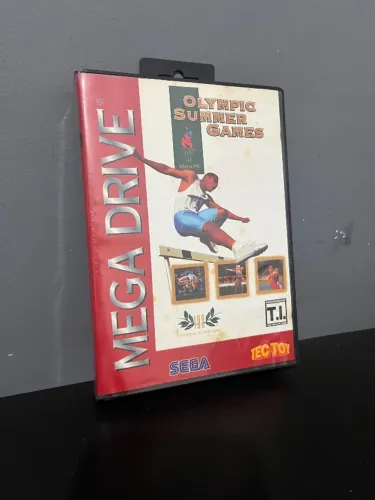 Caixa de jogos Mega Drive RARIDADE