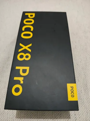 Poço X8 prô de 512 GB novo foi aberto só para conferir