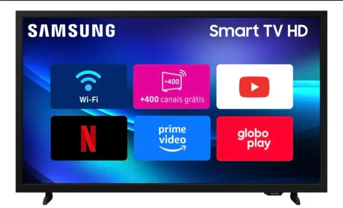 Smart Tv H5000f Hd 32 Polegadas 2026 Preto NOVO!!!<br>Samsung Bivolt