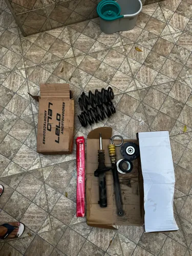 Kit molas e amortecedores audi Q3 rebaixado 