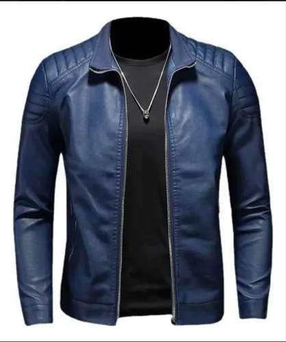 Jaqueta de Couro Slim FIT