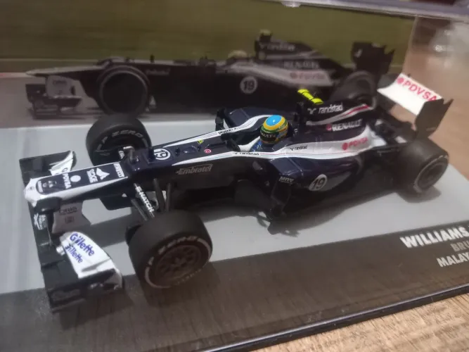 Williams FW34 Bruno Senna Miniatura F1 1:43