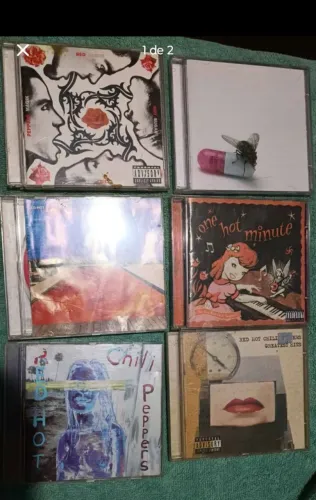 Cds originais Red hot chilli Peppers 