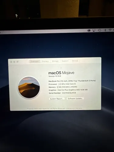 MacBook Pro i5 2018