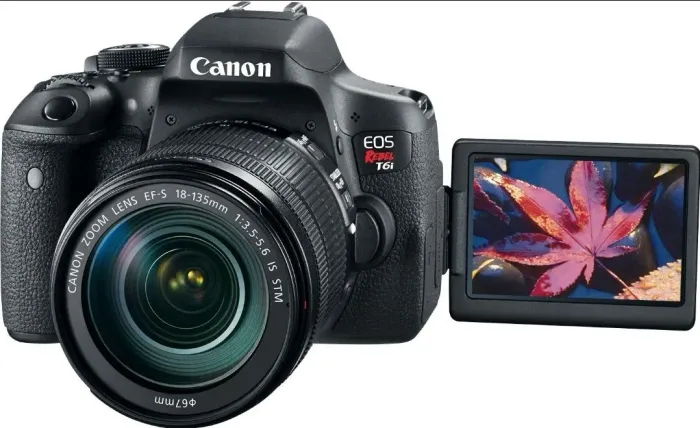 Canon profissional com duas lentes