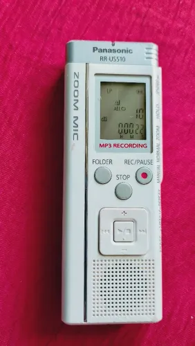 Gravador de voz Panasonic