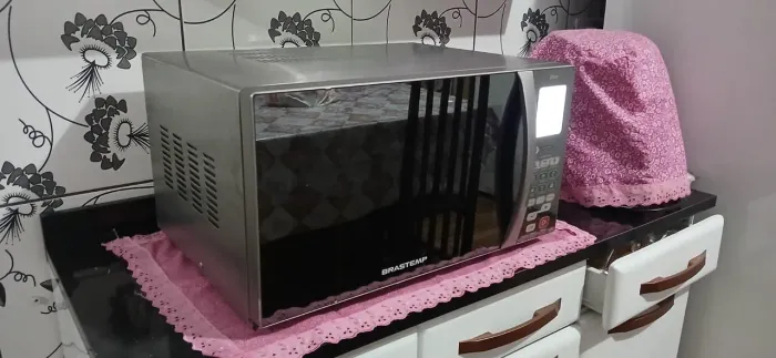 Microondas Brastemp 38litros inox