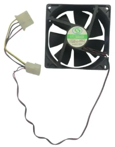 Cooler / Ventoinha DC Brushless 5V com conector Molex (funcionando perfeitamente)