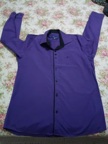 Camisa Social Manga Longa, Remo Fenut 3, Tamanho 3 (M)