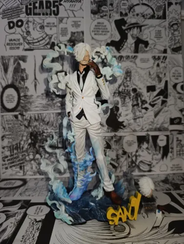 OPORTUNIDADE | Action Figure Sanji (Estilo Nika - One Piece)