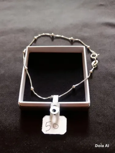 Pulseira infantil em prata 