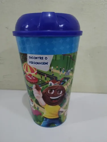Copo Antigo 2014 Promocional Trakinas, Páscoa e Lacta. Usado uma única vez.