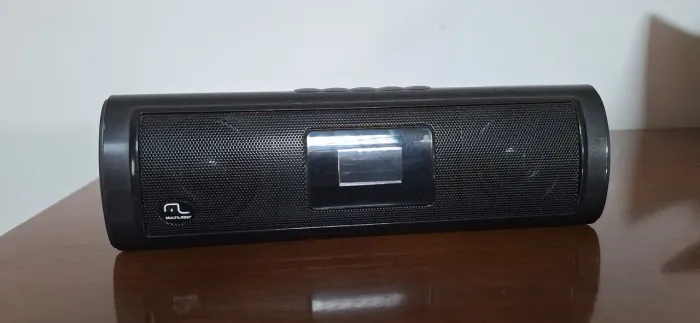 Mini caixa de som/rádio Multilaser SP122