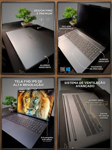 Lenovo IdeaPad Slim 3 | Ryzen 7 7735HS | 8GB RAM | SSD 512GB | Com Caixa e Garantia