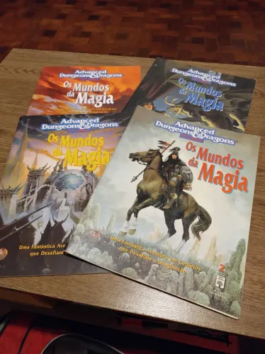 RPG - Mundos da Magia - Worlds of TSR - clássico editora Abril