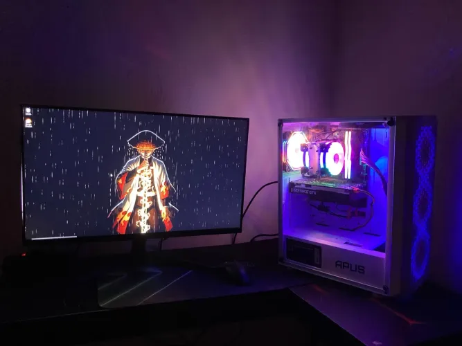 Pc Gamer Completo (i5 10ª / GTX 1650 / 16GB RGB / Monitor 27" / Periféricos)