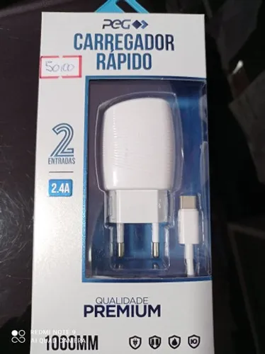 Carregador rápida tipo c de 1000mm novo