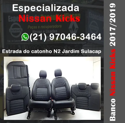 Banco Nissan Kicks 2017/2019