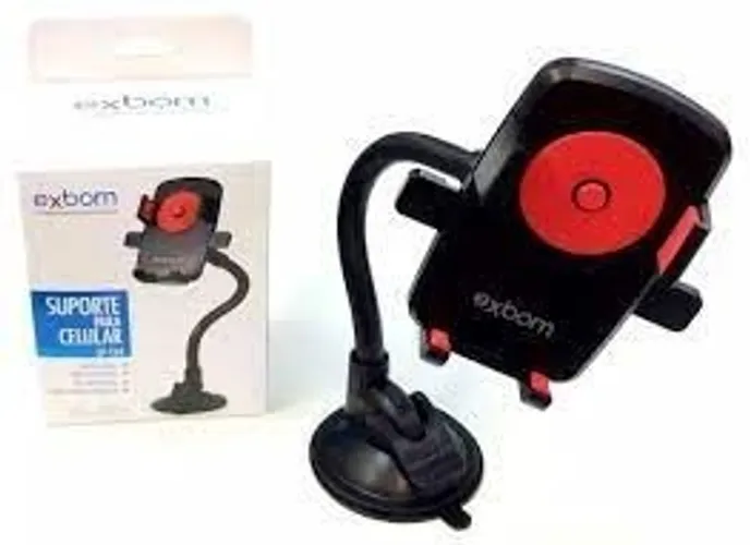 Suporte Veicular Celular Universal Flexível Automotivo GPS 360°