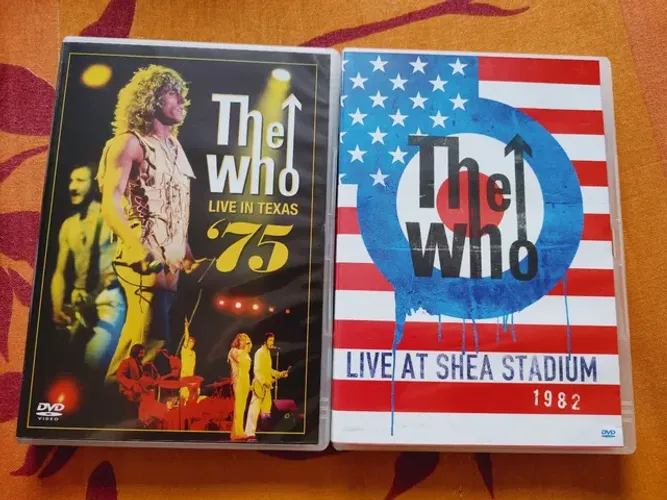 Kit DVD The Who Live in Texas 75 + DVD The Who Live at Shea Stadium 1982