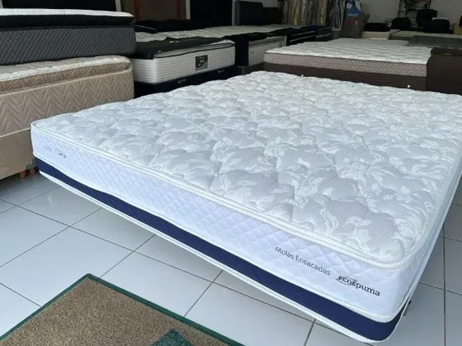 Colchão Casal Padrão 138X188 Herval Novo Molas Ensacadas Pronta Entrega!