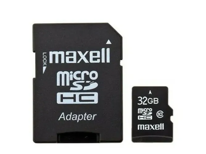 Cartão de memória 32 GB micro SD + adaptador