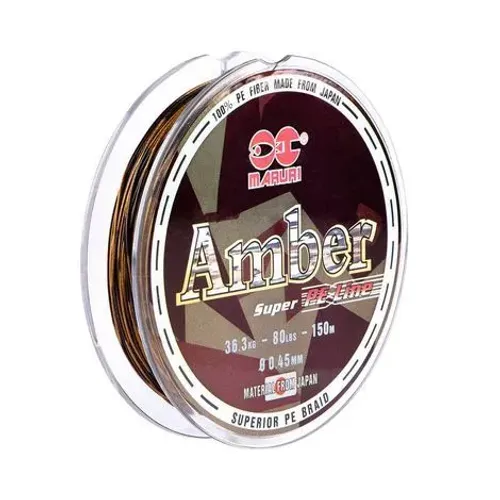 Linha multifilamento Maruri Amber X4. 150m. 0.45mm. Nova 
