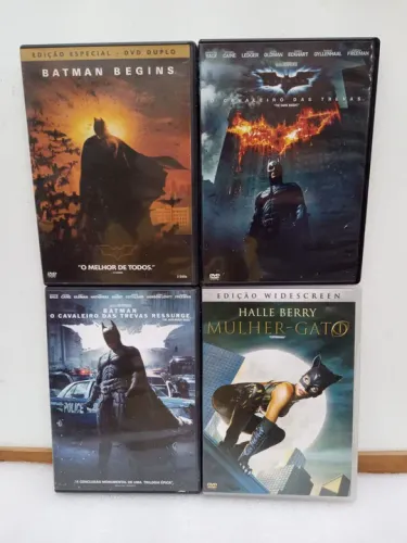 Trilogia Batman DVD - Edição Especial + Mulher Gato (Catwoman)