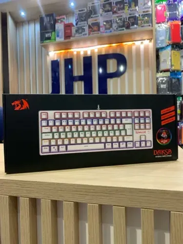 Teclado Mecânico Gamer Daksa Rainbow - Switch Red - Loja Física