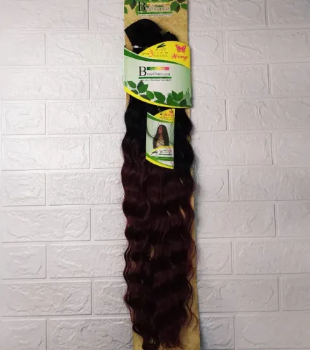 Organico Brazilian Hair Classic 75cm 160g 3 Tela O20g00a - Cor ( T1b/bug )