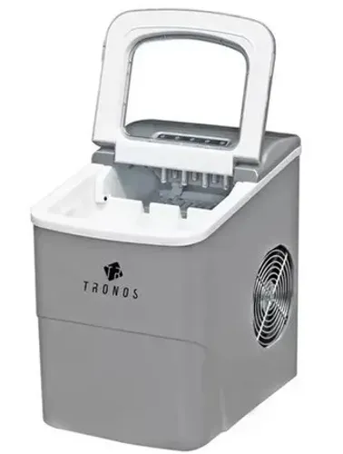 Maquina De Gelo 12kg Tronos B12/b Silver 2 Litros 110v - Novo, c/ garantia