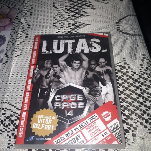 DVD Lutas (Cage Rage 14)