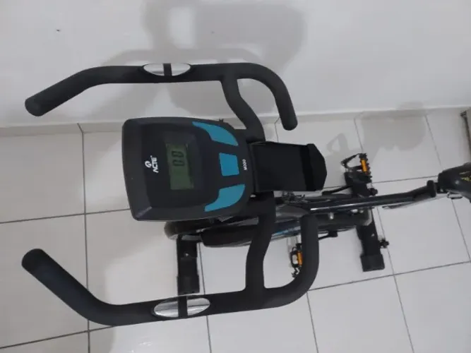 Bicicleta Para Spinning - Acte Sports - Pro Cor Preto E Azul