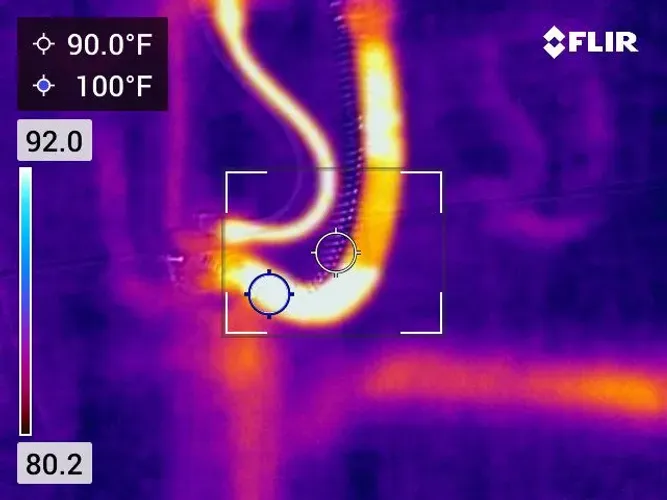 vistoria técnica através de termografia, emitimos laudo técnico