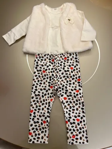 Trijunto infantil tamanho G (9-12 meses) / 3 peças 