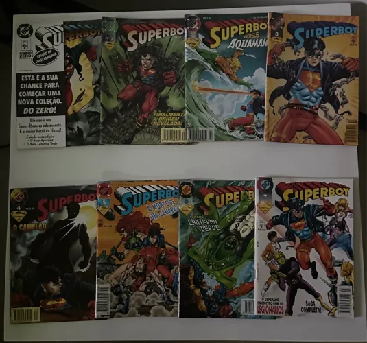 HQ Superboy - Formatinho Abril - 2ª série completa 