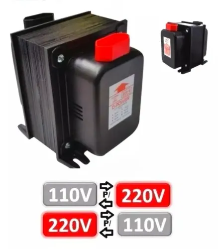 Transformador Bivolt 5.000va 1 ano de garantia 