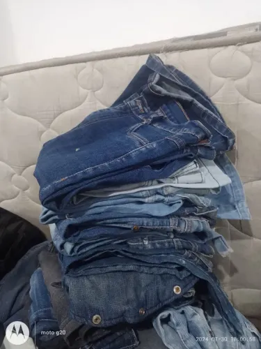 Calças jeans feminina 