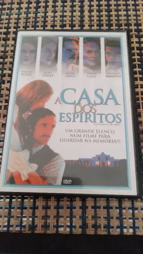 DVD - A CASA DOS ESPÍRITOS - UM GRANDE ELENCO NUM FILME PARA GUARDAR NA MEMÓRIA 