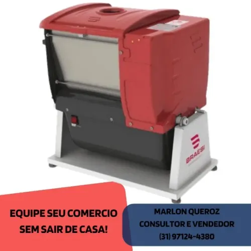 Amassadeira Basculante 5 Quilos Braesi Bivolt Nova