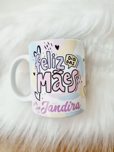 Caneca Dia das Mães Personalizada