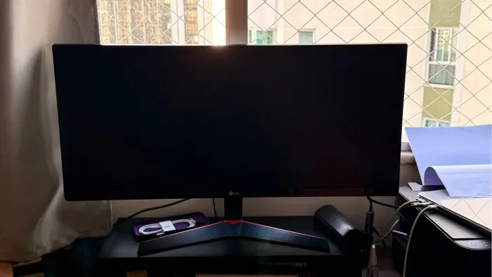 Monitor LG  29" Pro Gamer Ultrawide FHD 75Hz - 29UM69G-B.AWZM