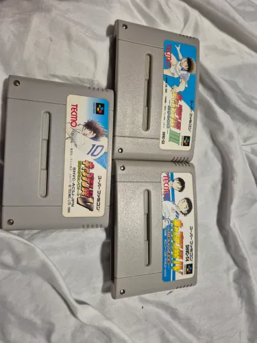 Coleção Super Famicom Captain Tsubasa (3 Jogos)