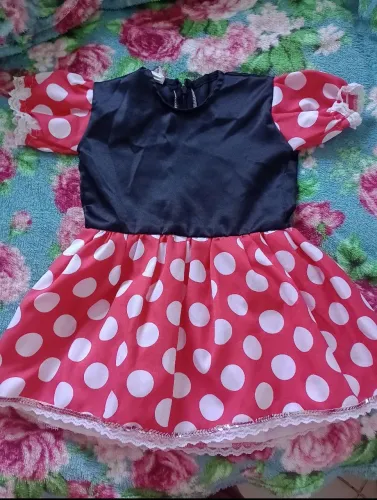 Fantasia Minnie - Vestido Infantil