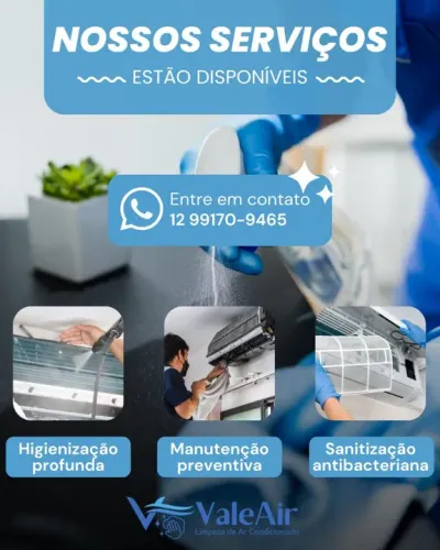 Limpeza de ar condicionado 