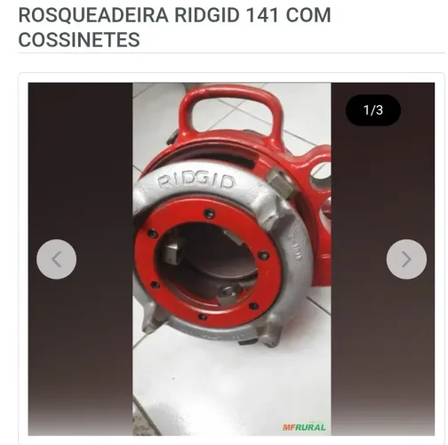 Cabeçote ridgid rosqueadeira 141