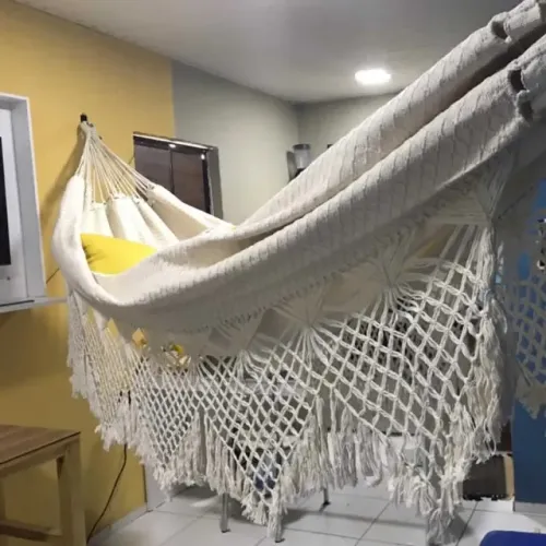 Rede Casal Paraibana Luxo Varanda Feita a Mão